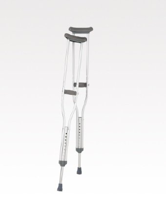 Crutches Underarm Axilla Aluminum Frame Adult 25 .. .  .  
